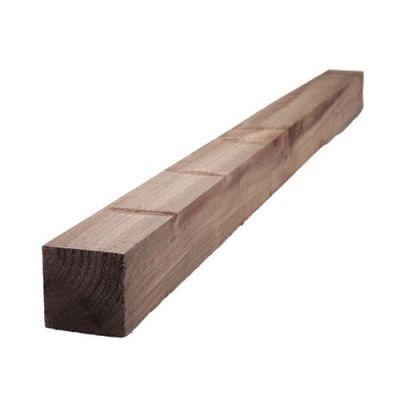 100x100x3600mm Brown Treated Timber Post