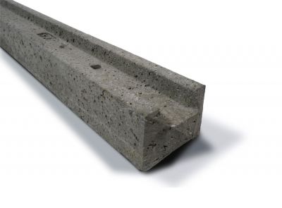 1.83m Professional Concrete Slotted Inter Fence Post (S)